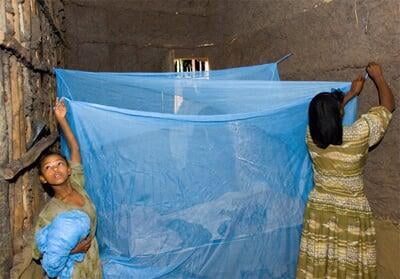 Control de la malaria con toldillos